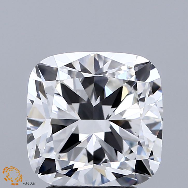 3.10 Carat Cushion Cut Lab-Created Diamond