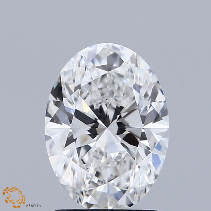 1.50 Carat Oval Cut Lab-Created Diamond