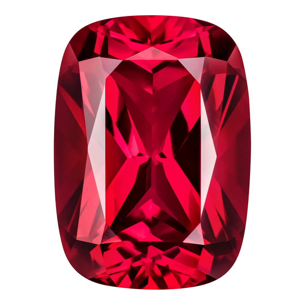 1.21 Carat Cushion Cut Lab-Created Ruby