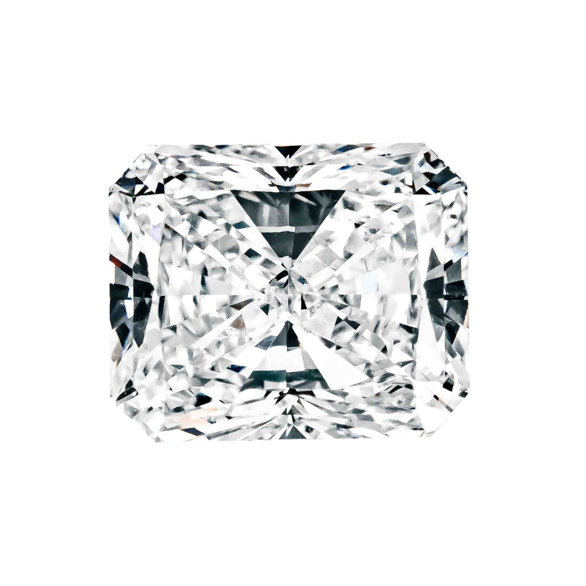 2.00 Carat Radiant Cut Diamond Hybrid