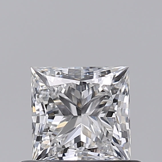 0.52 Carat Princess Cut Lab-Created Diamond