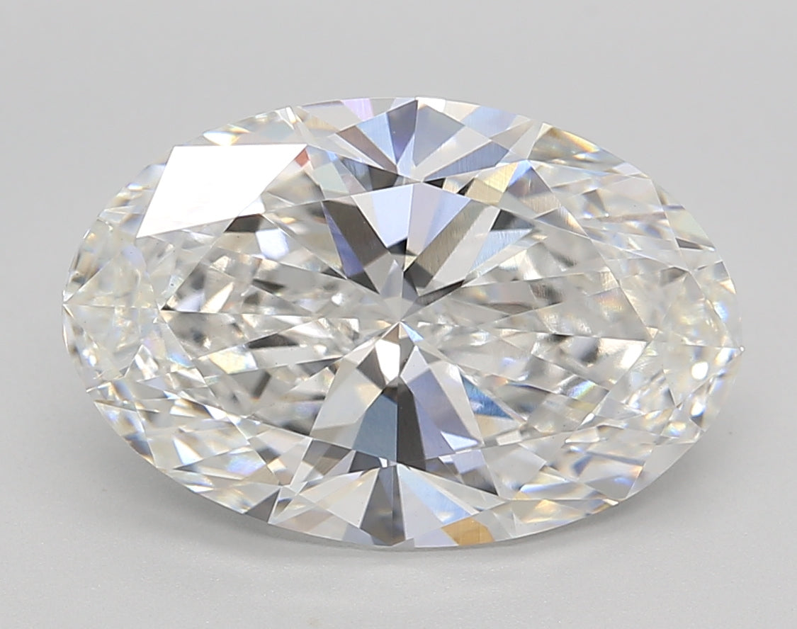 5.04 Carat Oval Cut Lab-Created Diamond