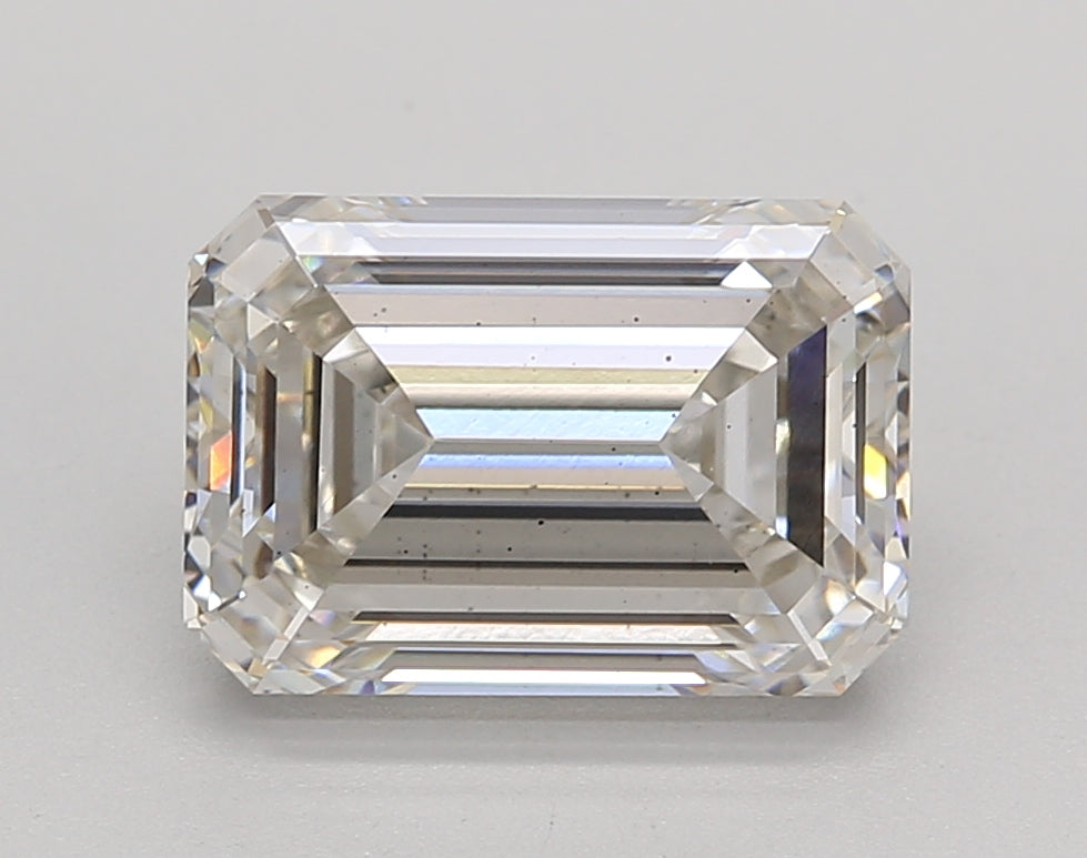 3.10 Carat Emerald Cut Lab-Created Diamond