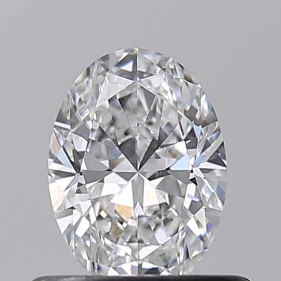 0.50 Carat Oval Cut Lab-Created Diamond