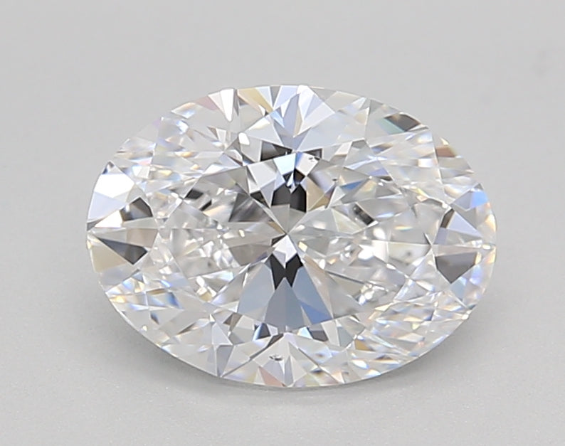 1.50 Carat Oval Cut Lab-Created Diamond