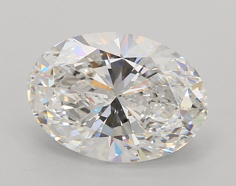 3.04 Carat Oval Cut Lab-Created Diamond