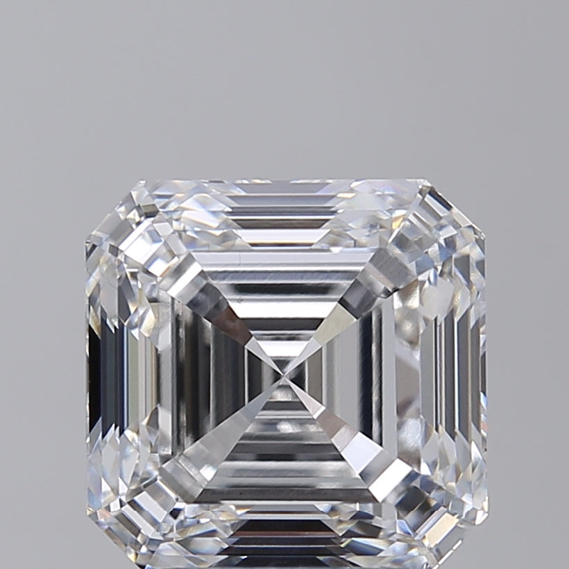 5.07 Carat Asscher Cut Lab-Created Diamond