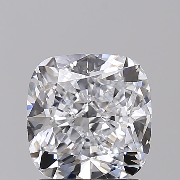 1.63 Carat Cushion Cut Lab-Created Diamond