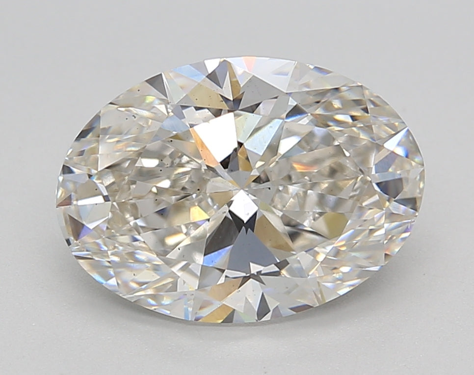 3.12 Carat Oval Cut Lab-Created Diamond