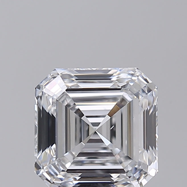 1.01 Carat Asscher Cut Lab-Created Diamond