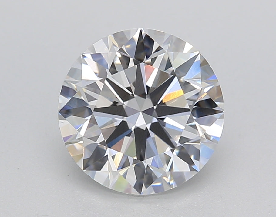 2.21 Carat Round Cut Lab-Created Diamond