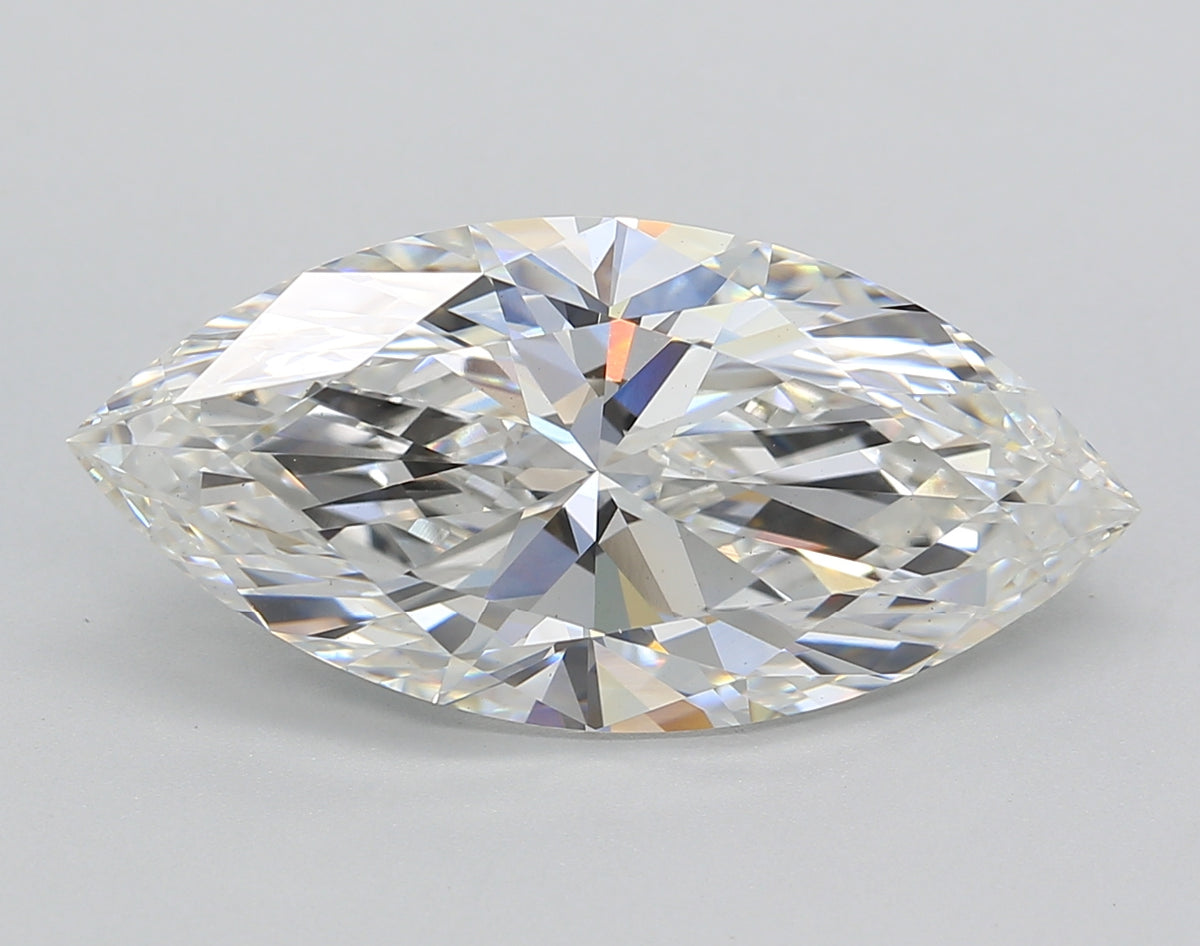 6.26 Carat Marquise Cut Lab-Created Diamond