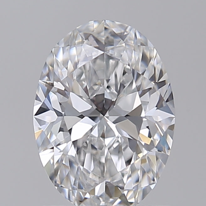 1.00 Carat Oval Cut Lab-Created Diamond