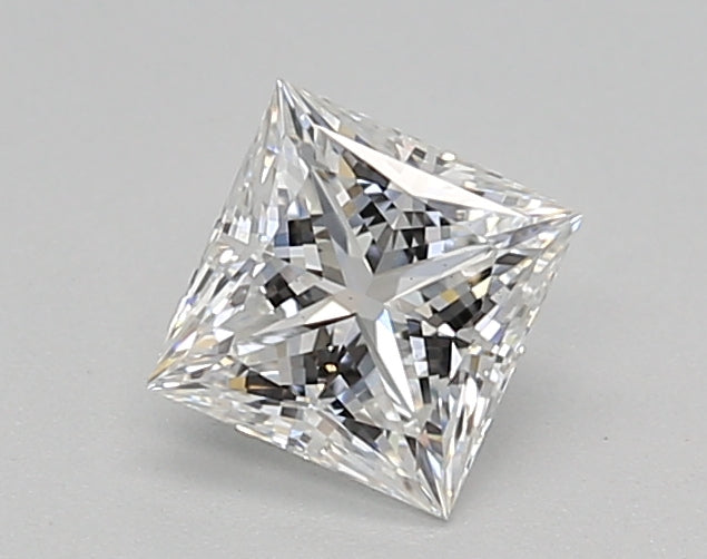 0.55 Carat Princess Cut Lab-Created Diamond