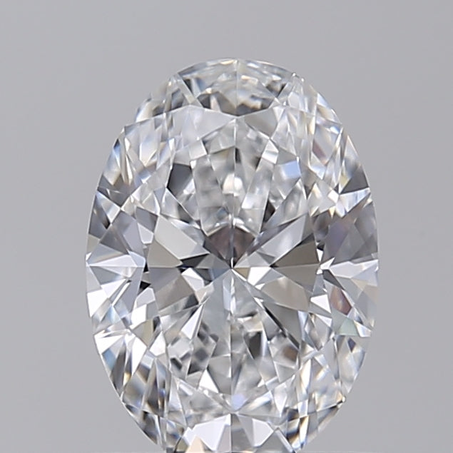 0.76 Carat Oval Cut Lab-Created Diamond