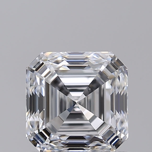 1.01 Carat Asscher Cut Lab-Created Diamond