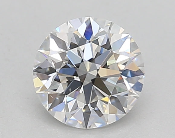 0.67 Carat Round Cut Lab-Created Diamond