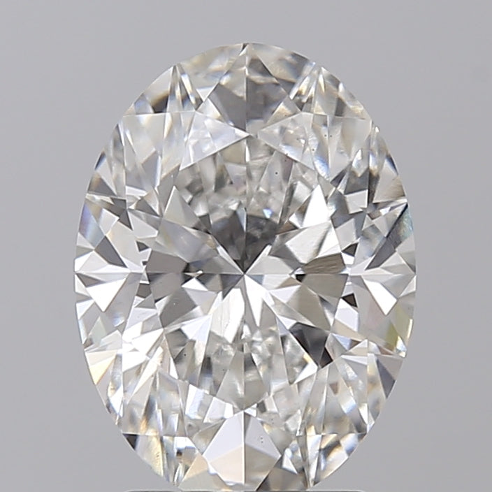 3.01 Carat Oval Cut Lab-Created Diamond