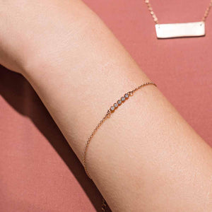 Lab Grown Diamond Cord Bracelets with 18K Recycled Gold