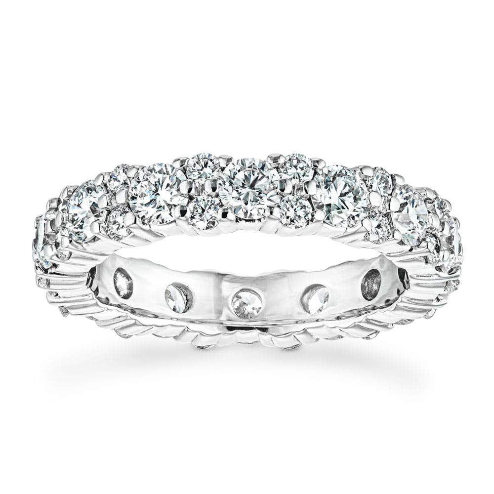 Cluster shop eternity ring