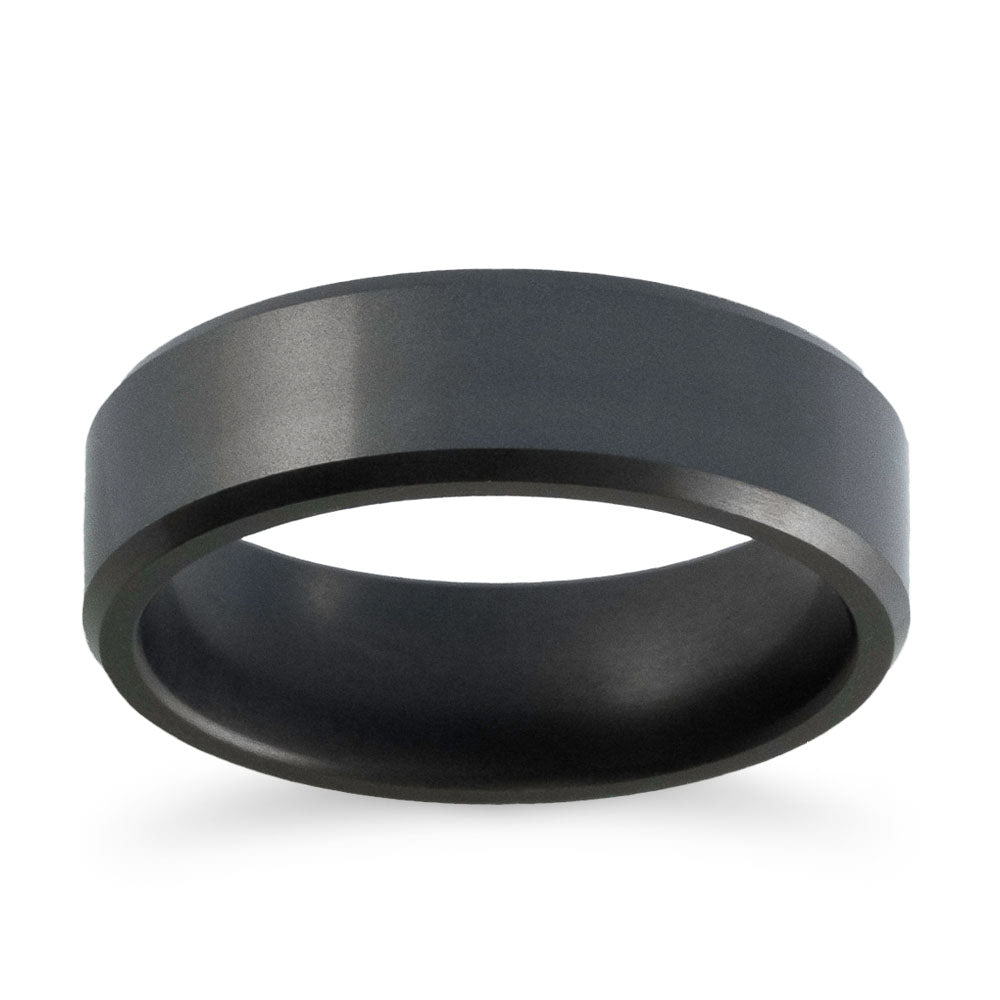 Black Diamond - Men’s Ring 7mm - ARES - Elysium Black Diamond