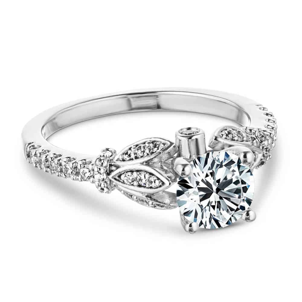Lotus Shaped Diamond Ring at Rs 60250 | Diamond Rings in Surat | ID:  2852172079148
